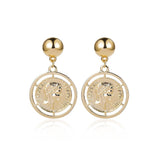 Unique Coin Earrings